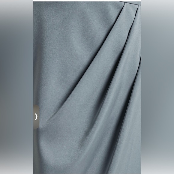 DRESS IN DUSTY BLUE - Picture 3 of 5